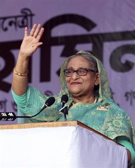 Bangladesh Prime Minister Sheikh Hasina kicks off election campaign amid an opposition boycott